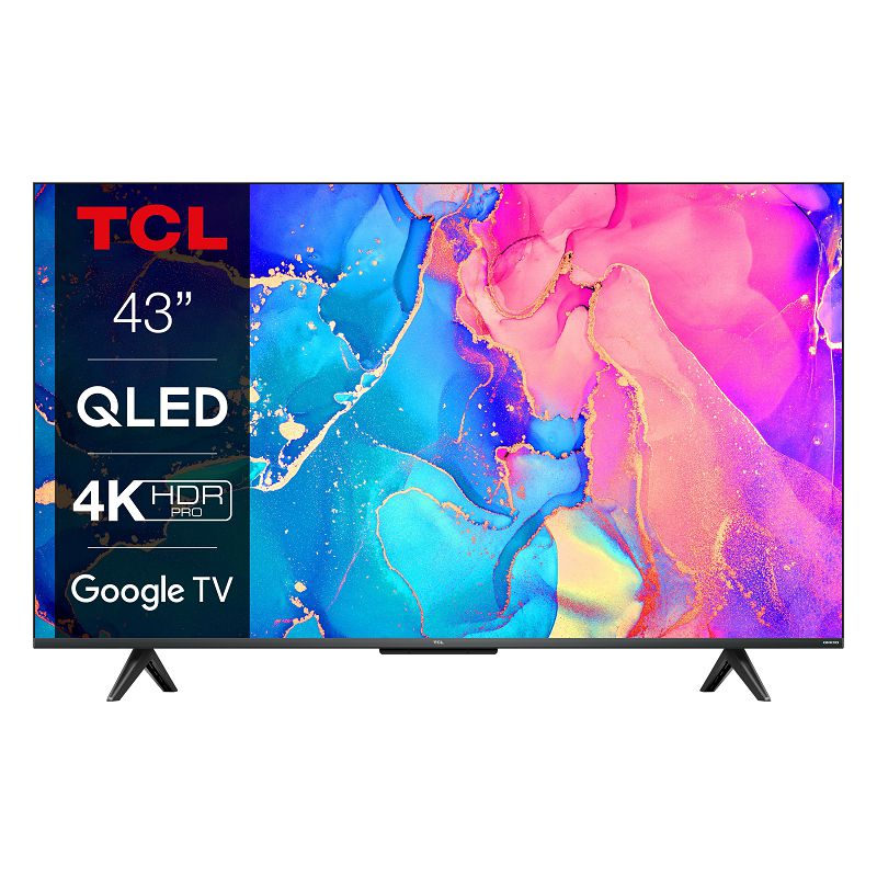 TCL QLED TV 43" 43C635, Google TV