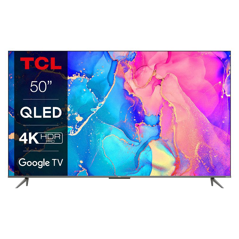 TCL QLED TV 50" 50C635, Google TV
