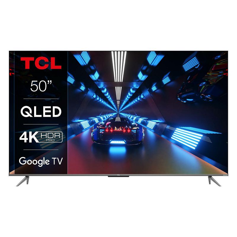 TCL QLED TV 50" 50C735, Google TV