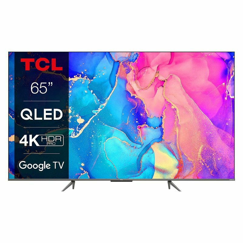 TCL QLED TV 65" 65C635, Google TV