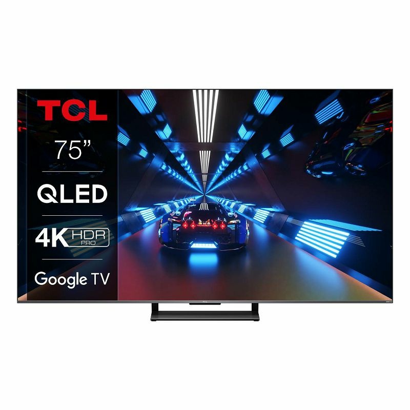 TCL QLED TV 75" 75C735, Google TV