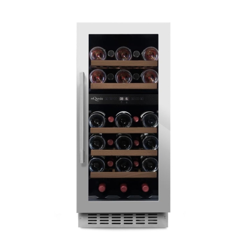 mQuvee Podpultni ugradbeni hladnjak za vino WCD40S