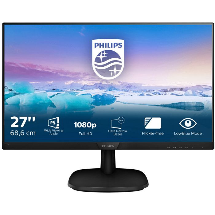 Monitor Philips 27" 273V7QDAB IPS Full HD