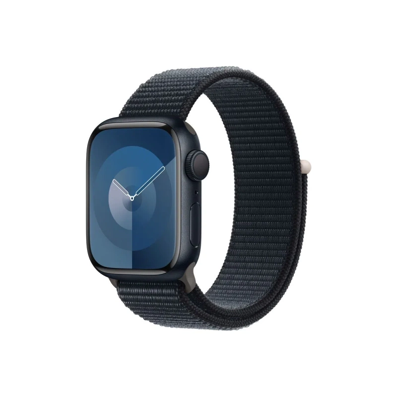 Apple Watch Series 9 GPS 41mm Midnight aluminium case with Midnight sport loop