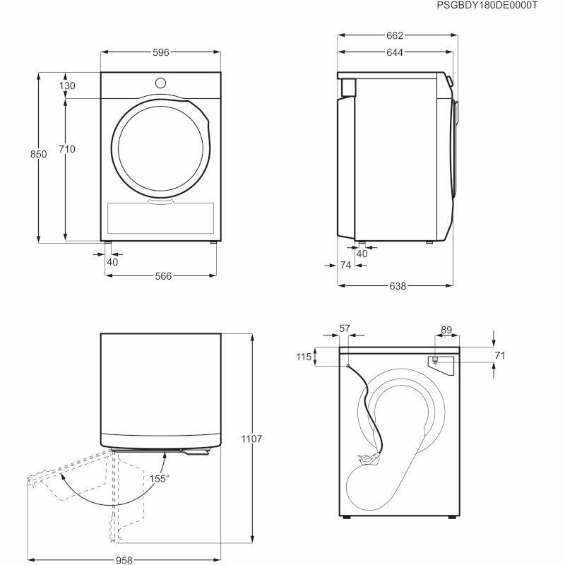 ELECTROLUX sušilica rublja EW8H359S