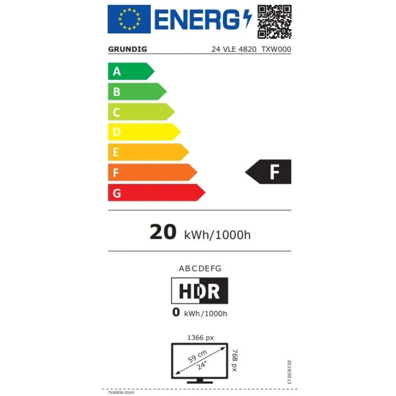 GRUNDIG 24VLE4820 LED TV