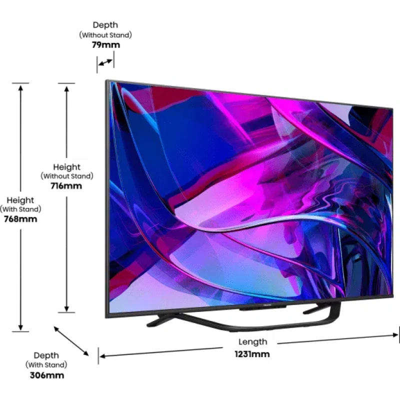 Hisense 55'' ULED 55U7KQ 4K Smart TV