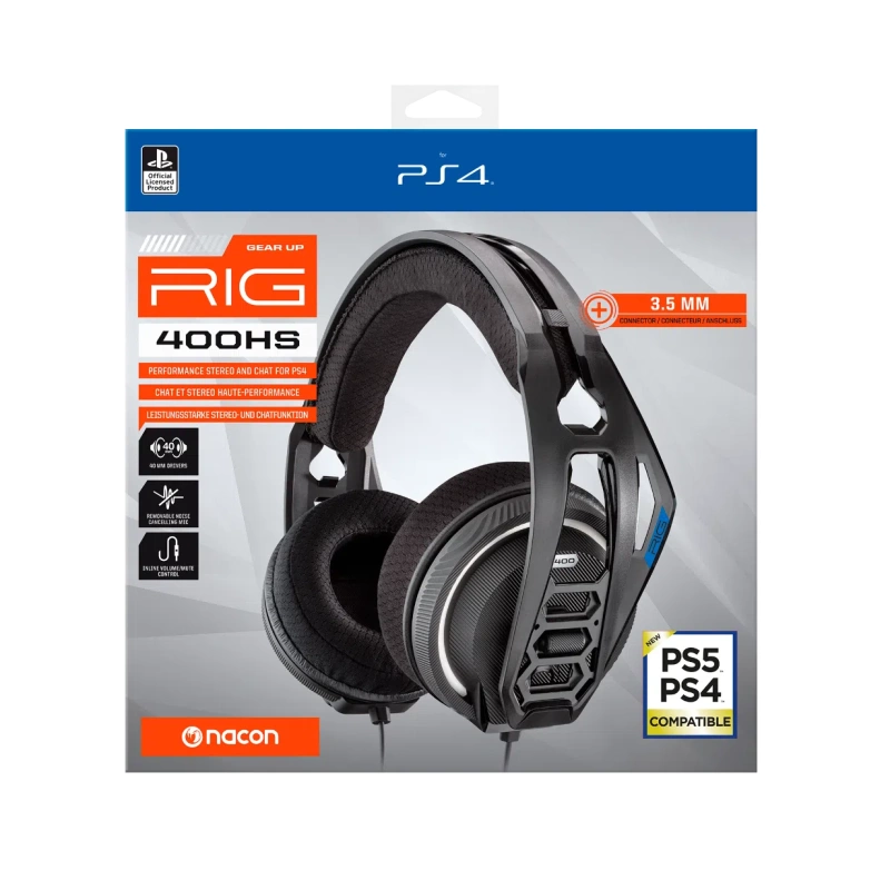RIG 400HS službene Sony Offiicial PS4™/PS5™ žičane slušalice