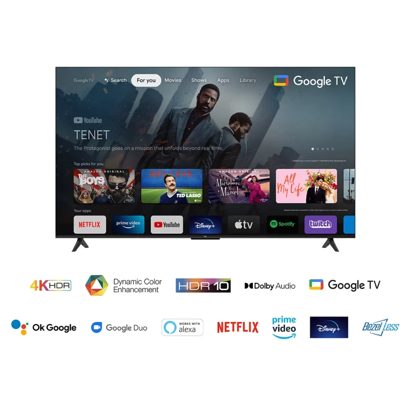 TCL 58'' 58P635 Google TV