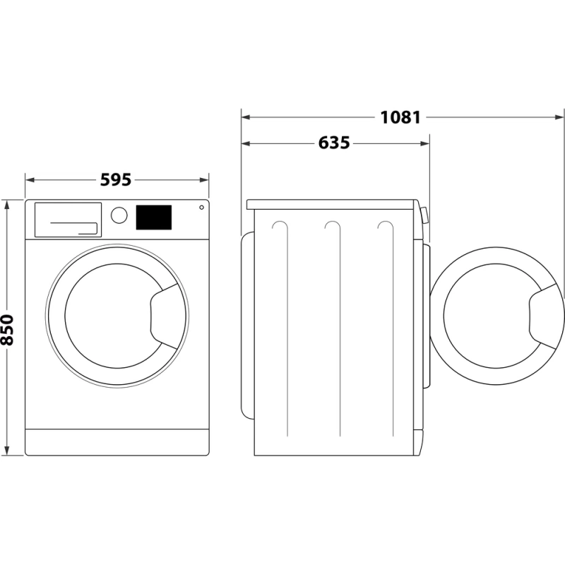 Whirlpool perilica rublja FFB 10469 BV EE