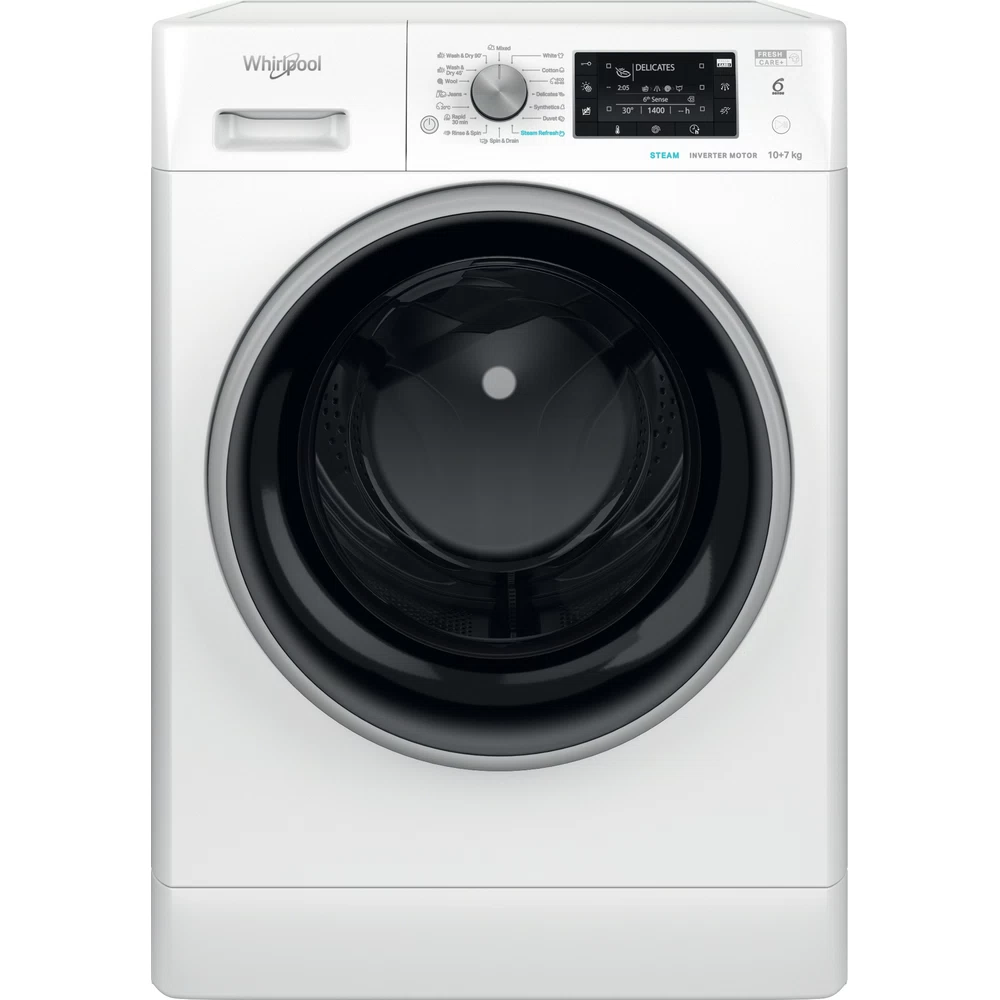 Whirlpool perilica-sušilica FFWDD 107426 BSV EE