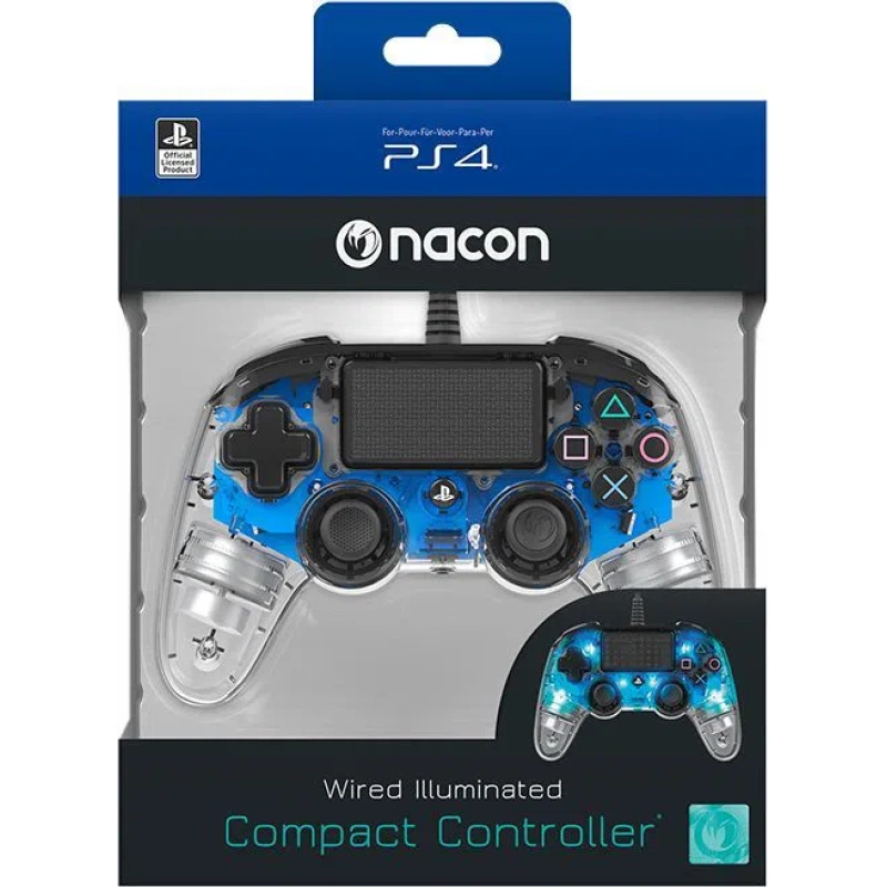 Bigben PS4 Nacon Compact Light Wired Controller