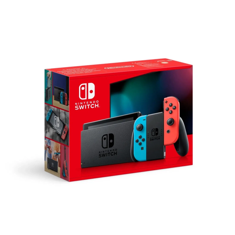 Nintendo Switch Console - Red & Blue Joy-Con HAD v1.1