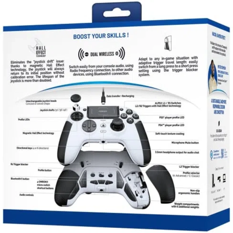 Nacon Revolution Pro 5 Controller bijeli PS5 / PS4 / PC