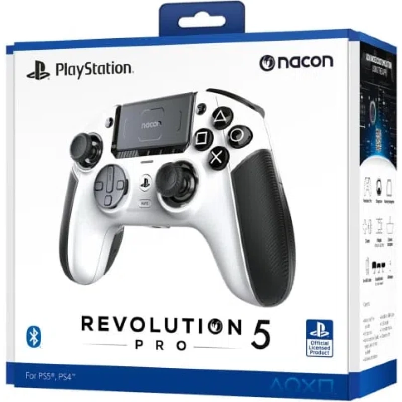 Nacon Revolution Pro 5 Controller bijeli PS5 / PS4 / PC