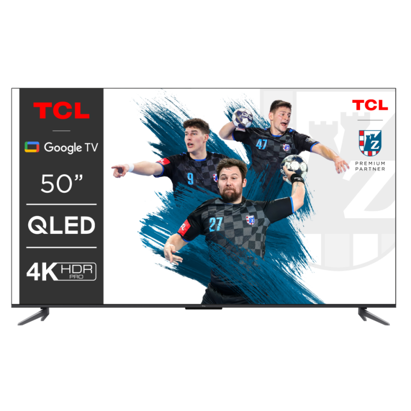 TCL 50'' QLED 50C645 Google TV