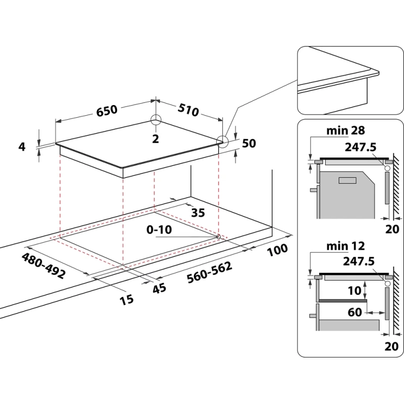 Whirlpool WF S4665 CPBF indukcija