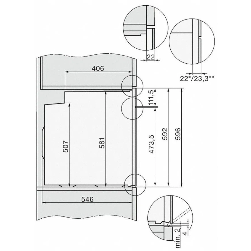 Miele Pećnica ugradbena H 2265-1 BP edst PP