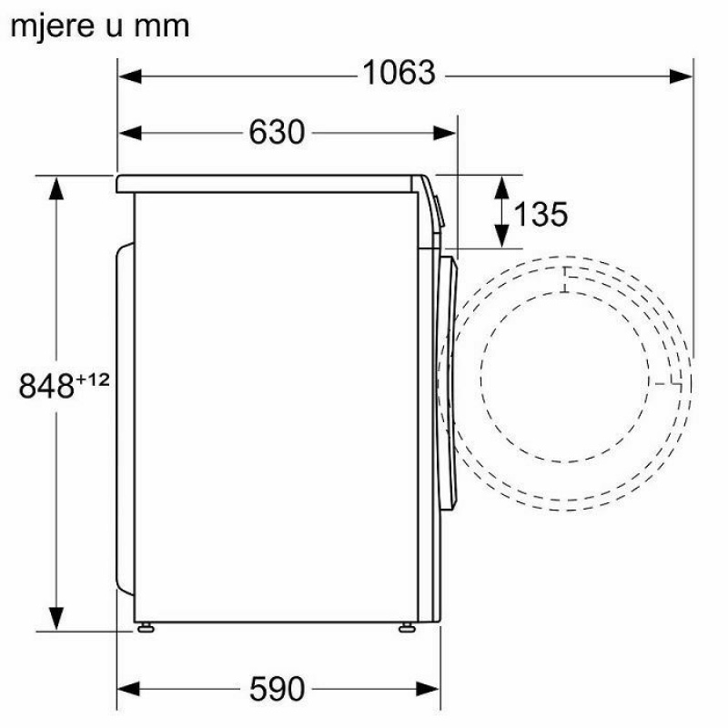 Bosch perilica sušilica rublja WNA13400BY