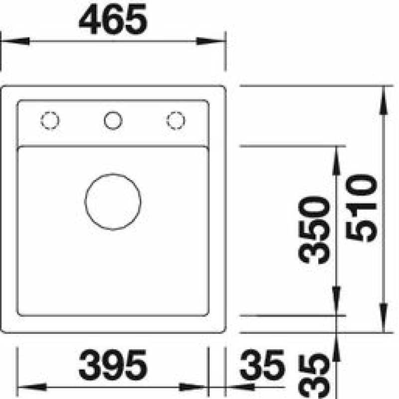 Sudoper BLANCO DALAGO 45