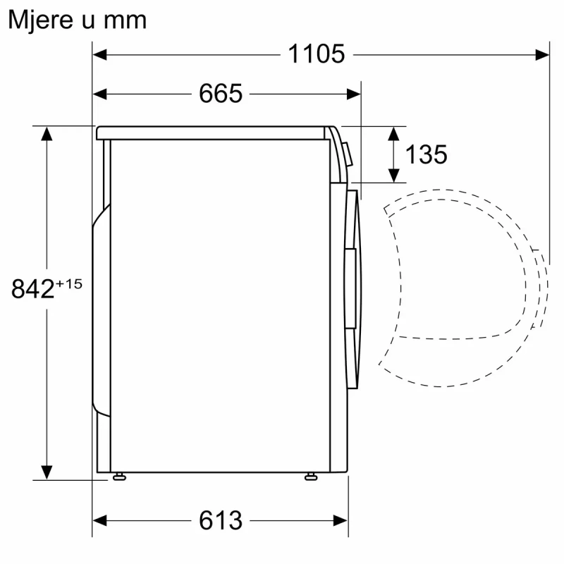 Bosch sušilica rublja WTH85206BY