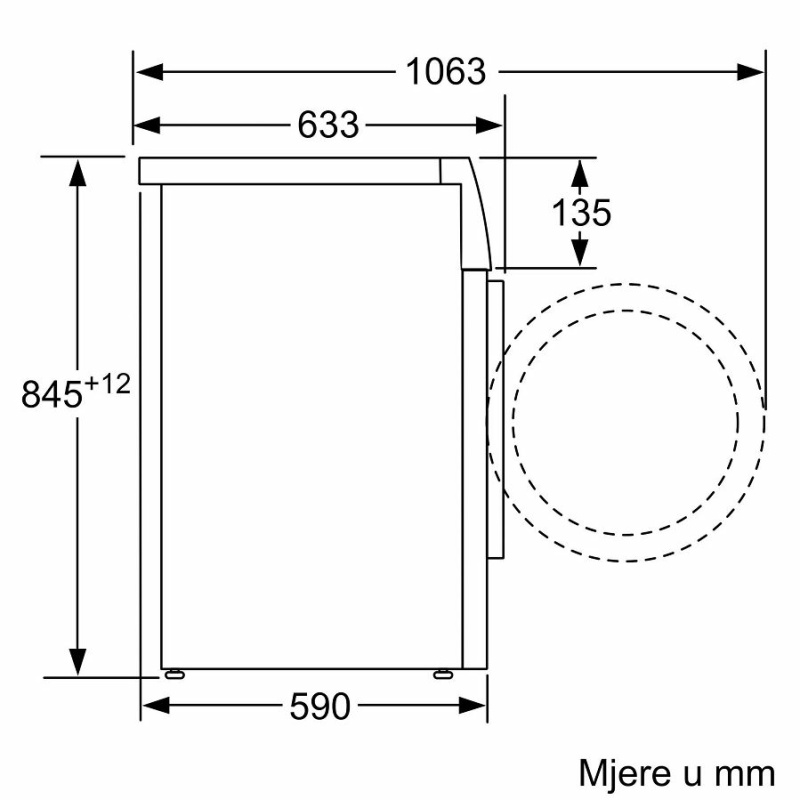 Bosch perilica rublja WAN24266BY