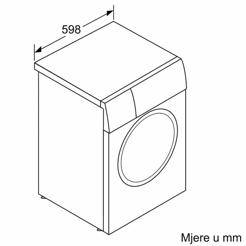 Bosch perilica rublja WAN24266BY