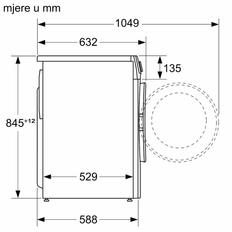 Bosch Perilica rublja WGG14409BY