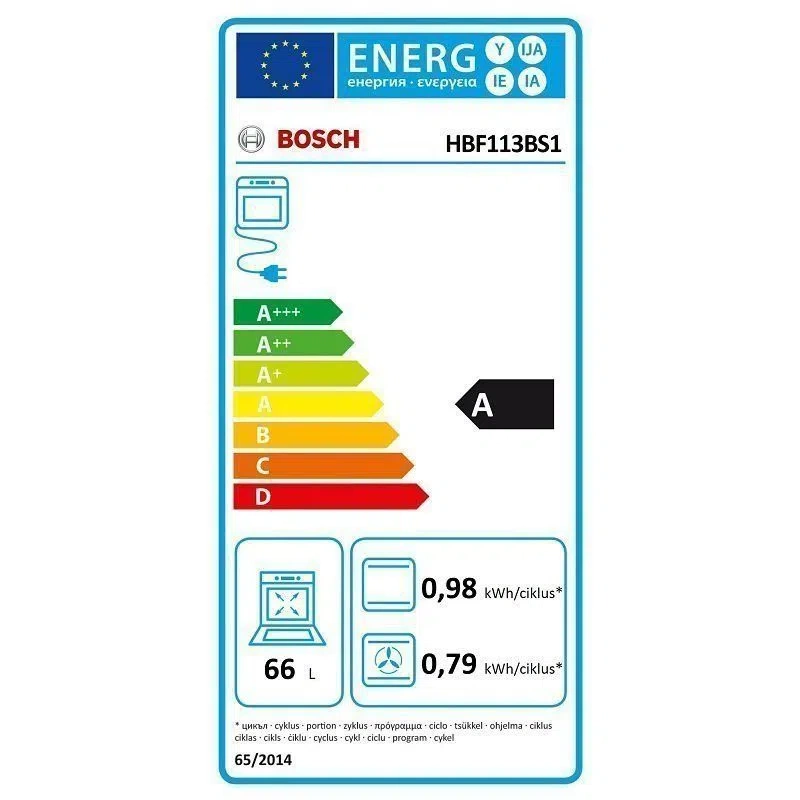 Bosch Pećnica ugradbena HBF113BS1