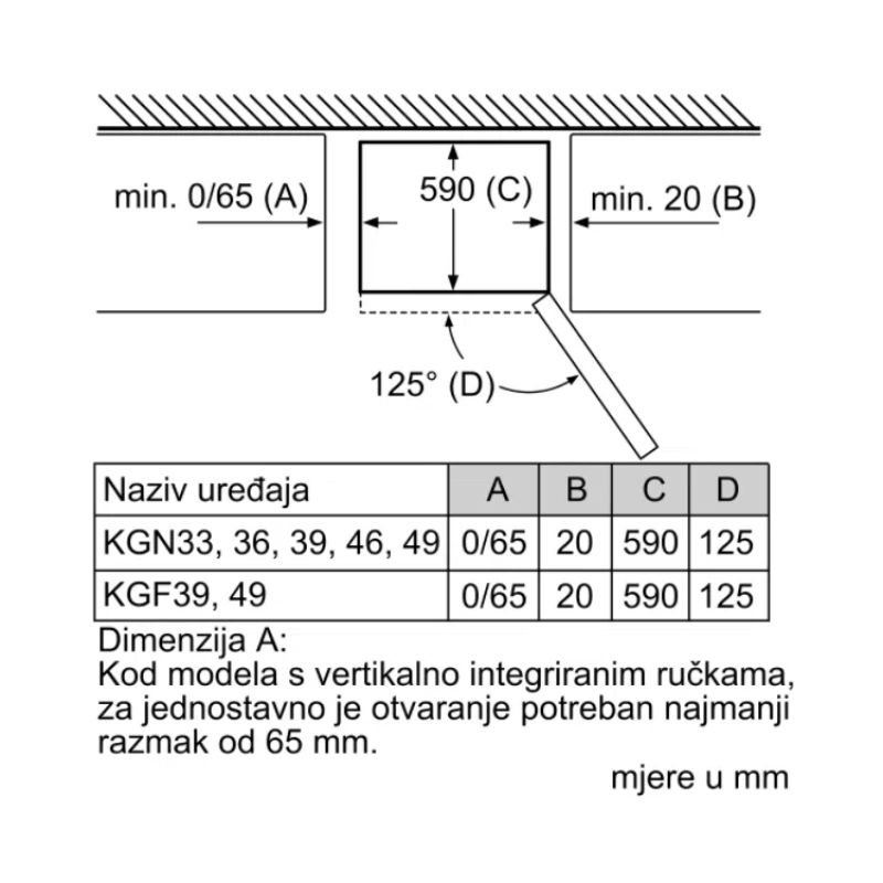 Bosch Hladnjak kombinirani KGN36NLEA