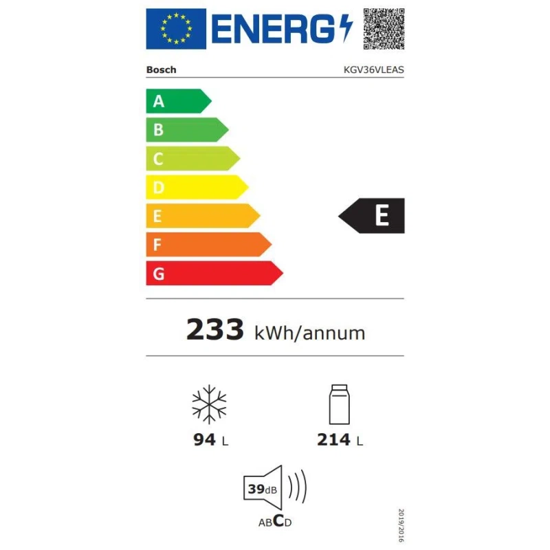 Bosch Hladnjak kombinirani KGV36VLEAS