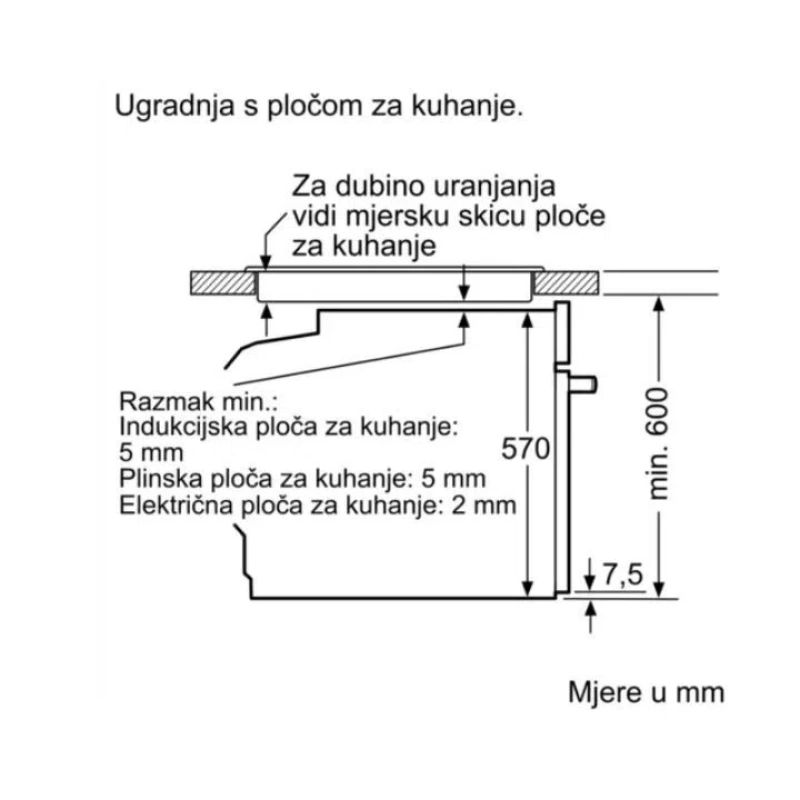 Bosch Pećnica ugradbena HBG5780S0