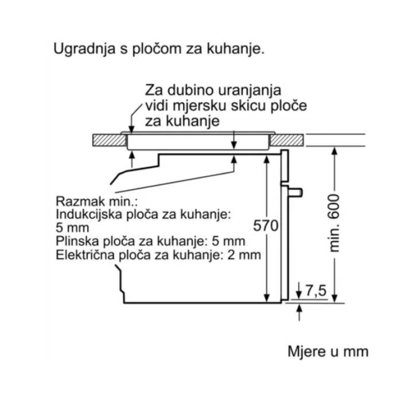 Bosch Pećnica ugradbena HBA573BS1