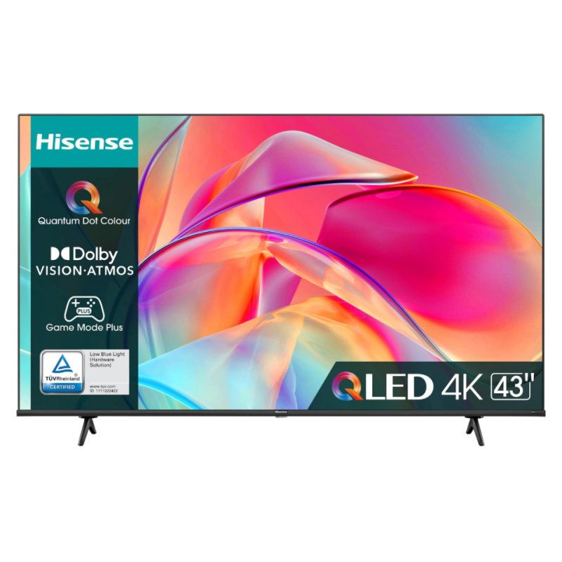 Hisense 43'' QLED 43E77KQ 4K Smart TV