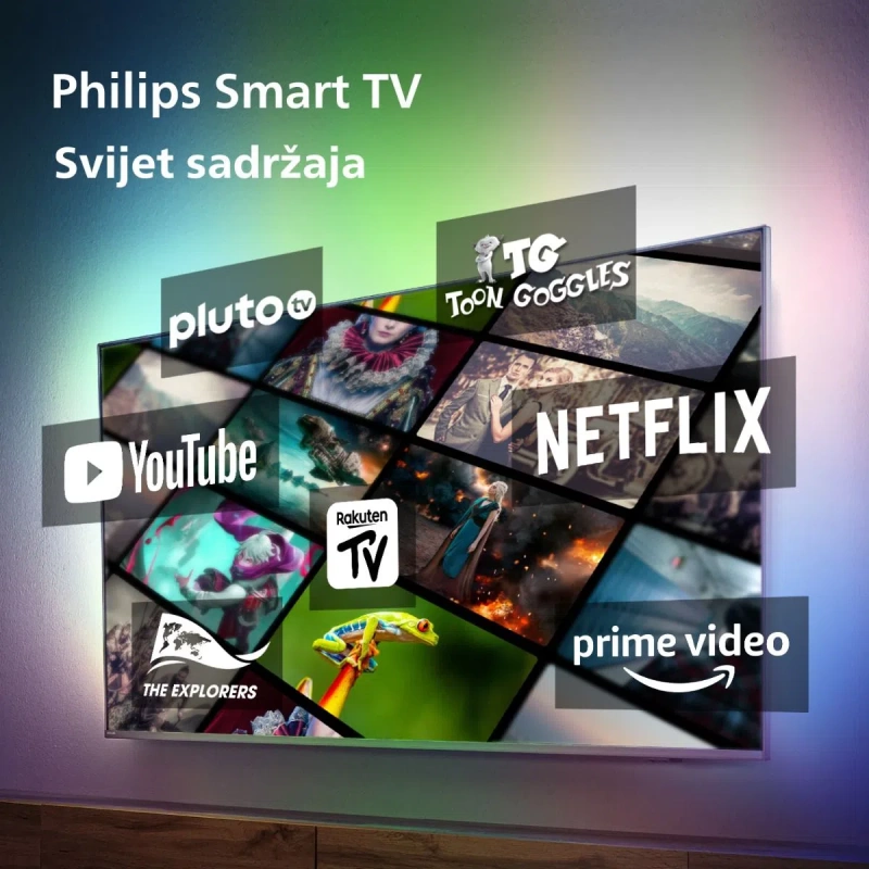 Philips 32'' 32PFS6908 Smart TV Ambilight