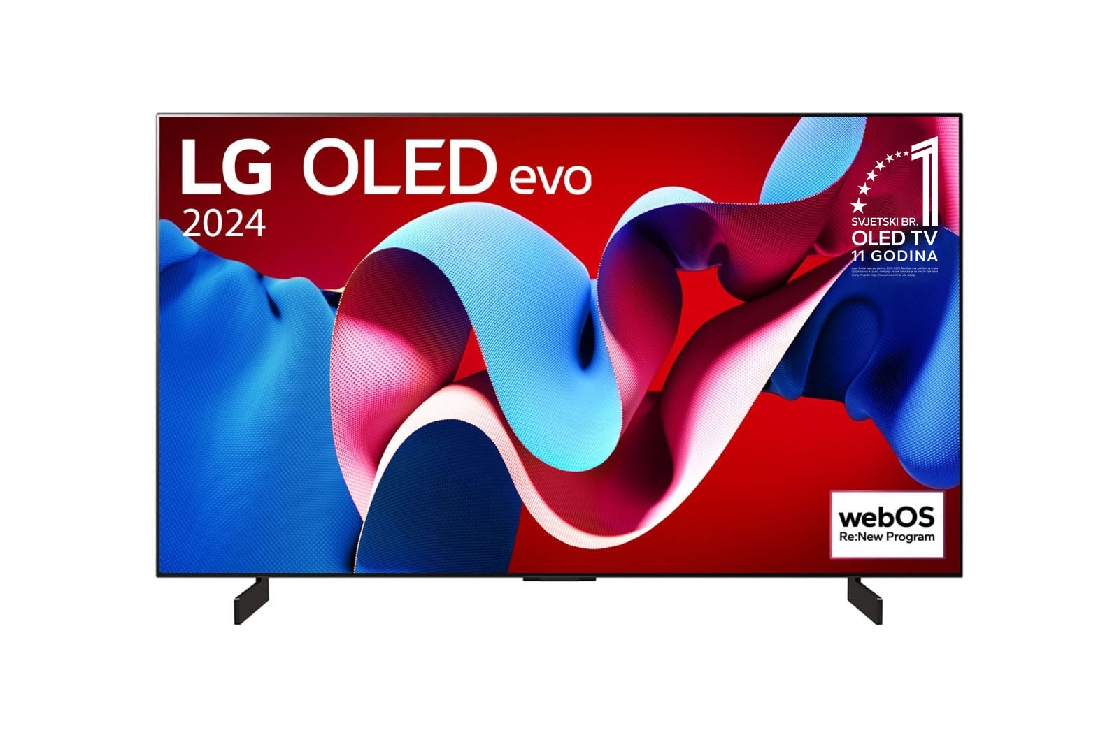 LG OLED55C41LA 4K Smart TV
