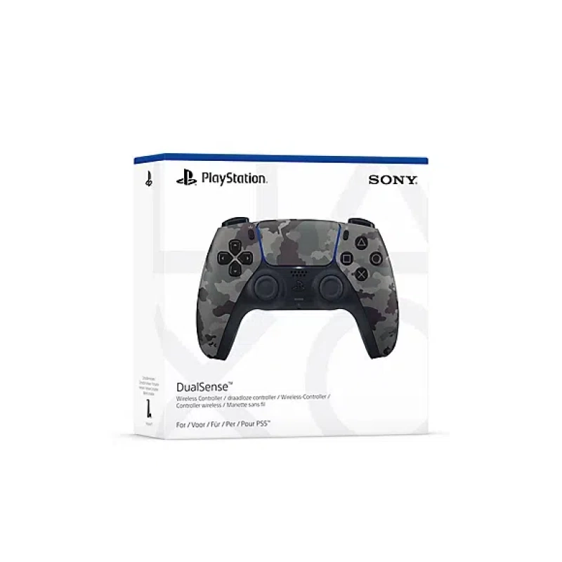 PS5 Dualsense Wireless Controller Grey Camo v2