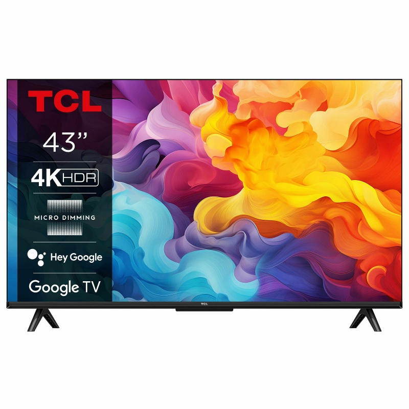 TCL LED TV 43" 43V6B UHD Google TV