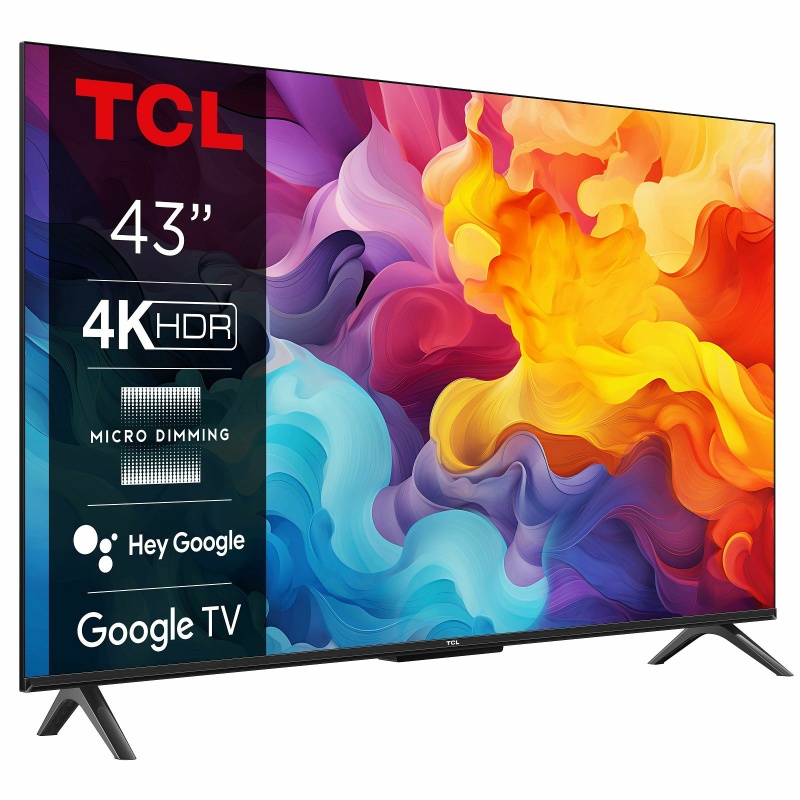 TCL LED TV 43" 43V6B UHD Google TV