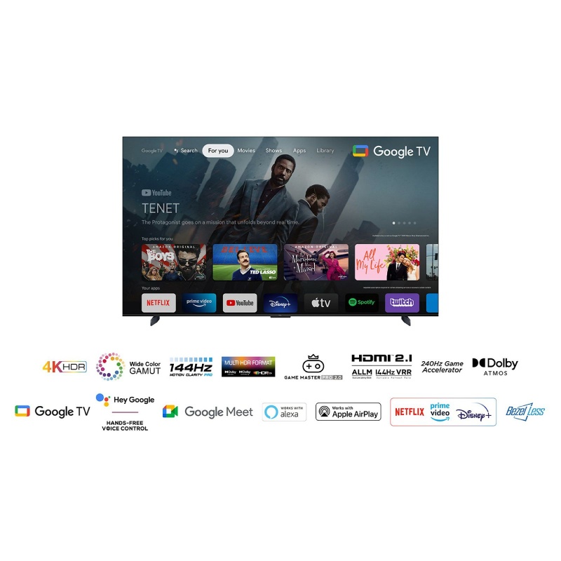 TCL LED TV 98" 98P745 UHD Google TV