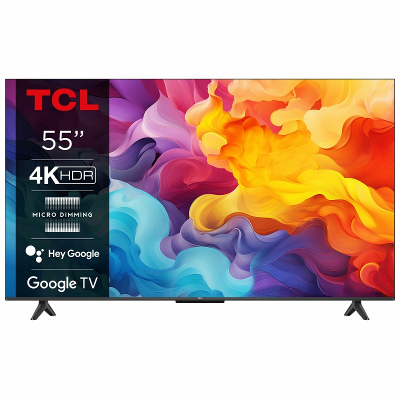 TCL 55'' 55V6B LED TV UHD Google TV