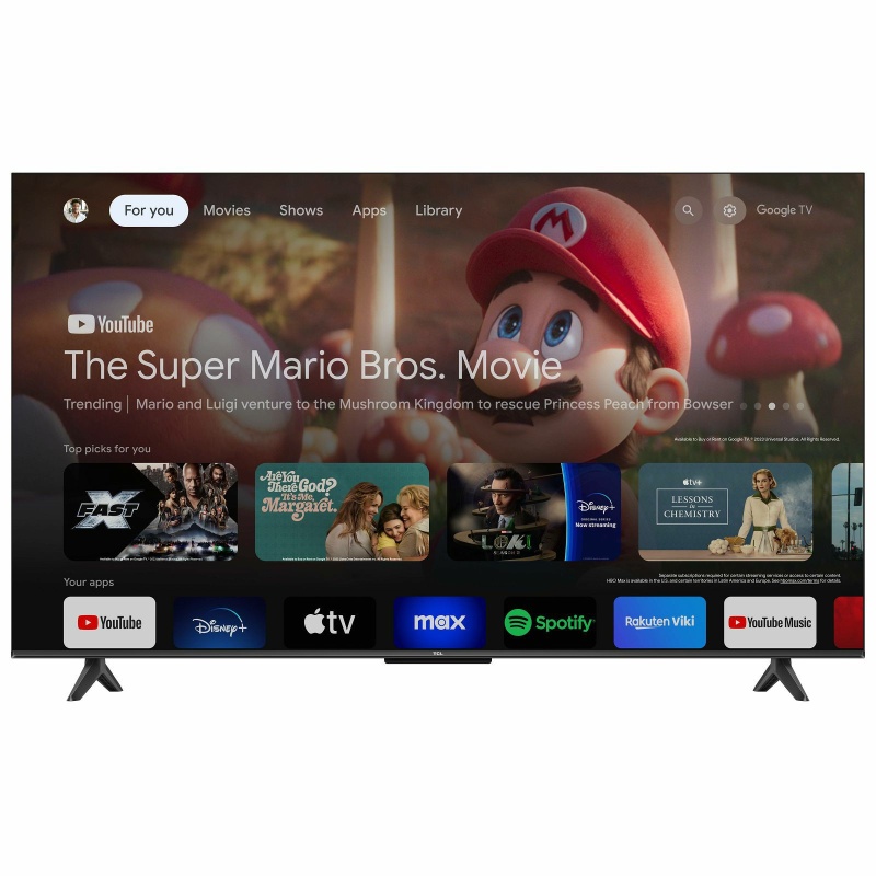 TCL 55'' 55V6B LED TV UHD Google TV