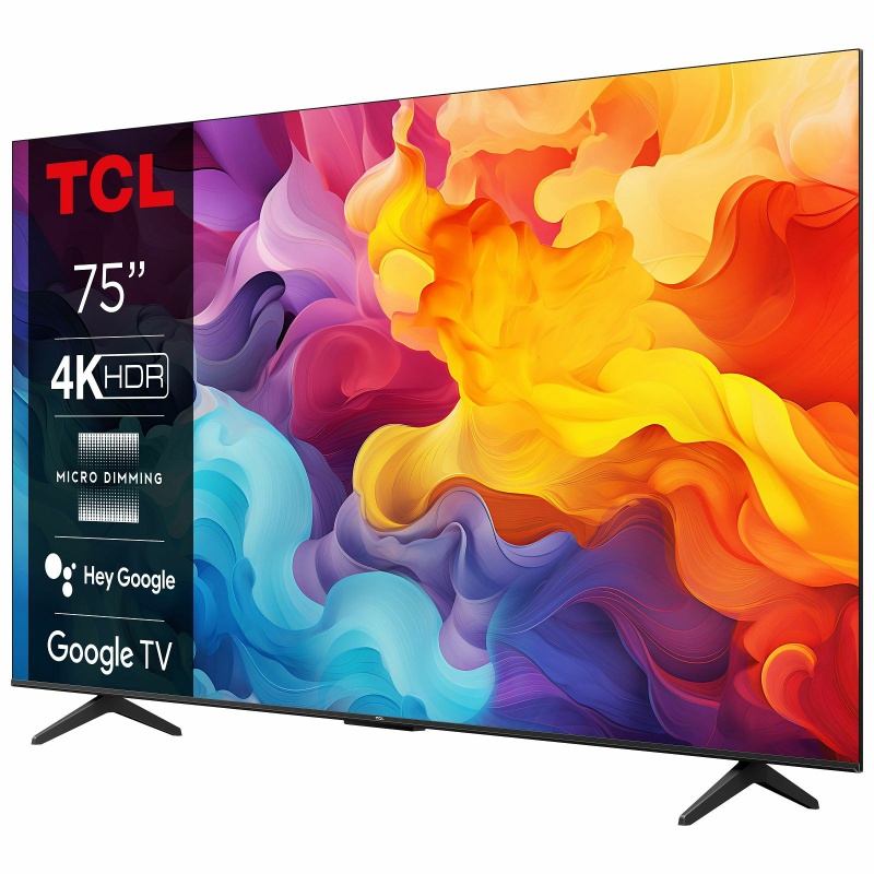TCL 75" 75V6B LED TV UHD Google TV