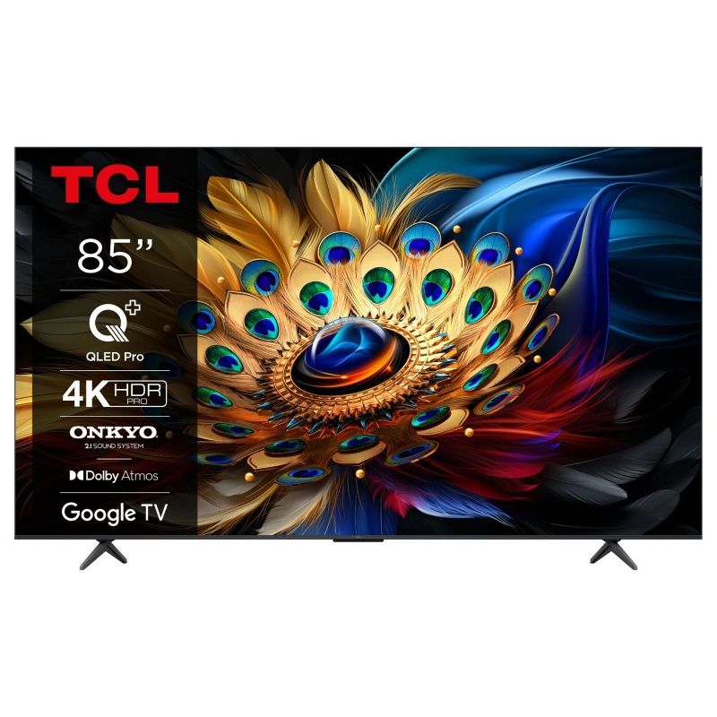 TCL 85" 85C655 QLED TV Google TV