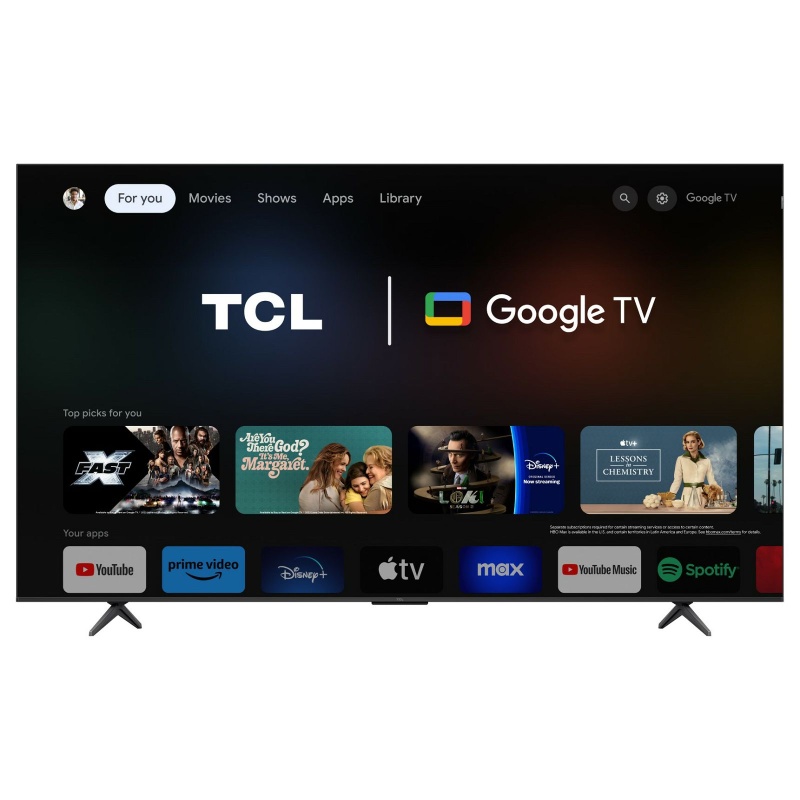 TCL 85" 85C655 QLED TV Google TV