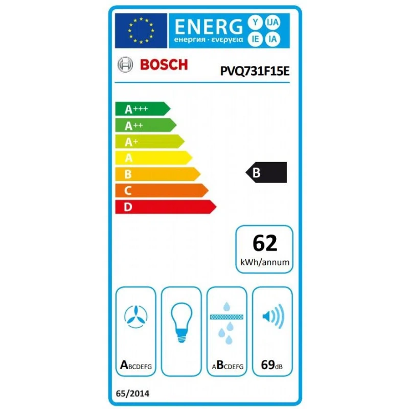 BOSCH indukcijska ploča ugradbena s napom PVQ731F15E