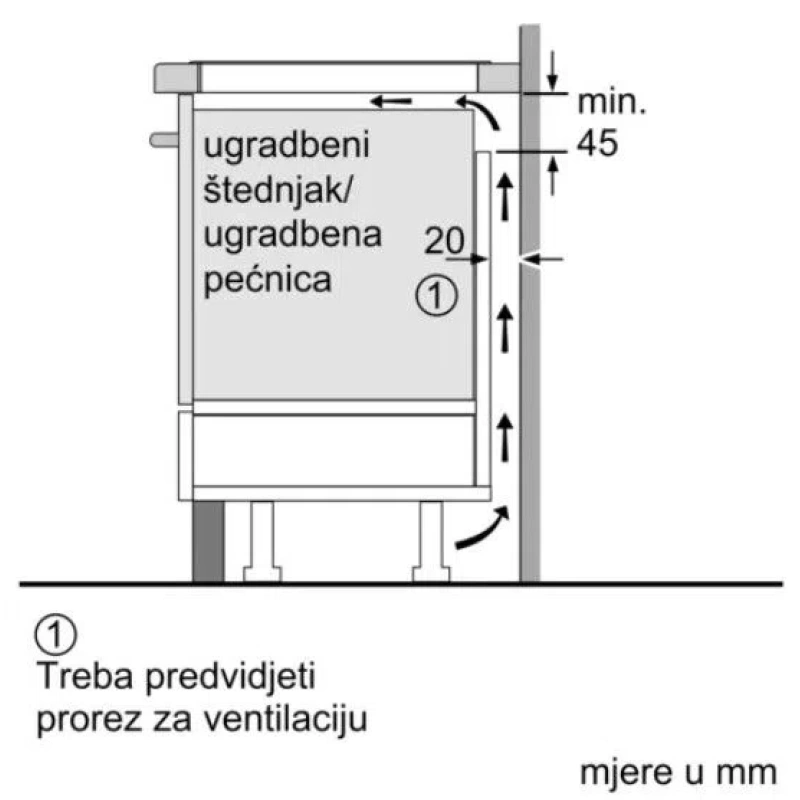 Bosch indukcijska ploča PXE675DC1E