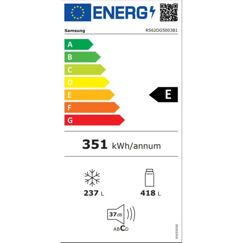 Samsung side by side hladnjak RS62DG5003B1EO