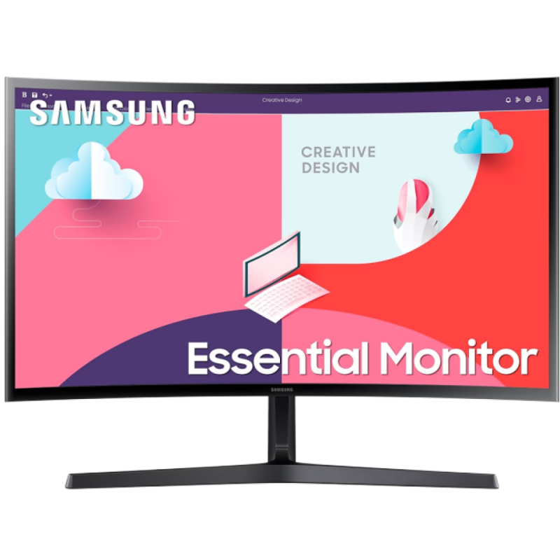 Samsung Monitor 27" 27C366 VA FHD Zakrivljen