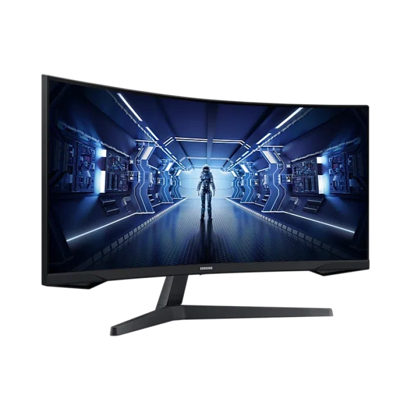 Samsung Monitor 34" Odyssey G55T LC34G55TWWPXEN VA UWQHD 165Hz zakrivljen